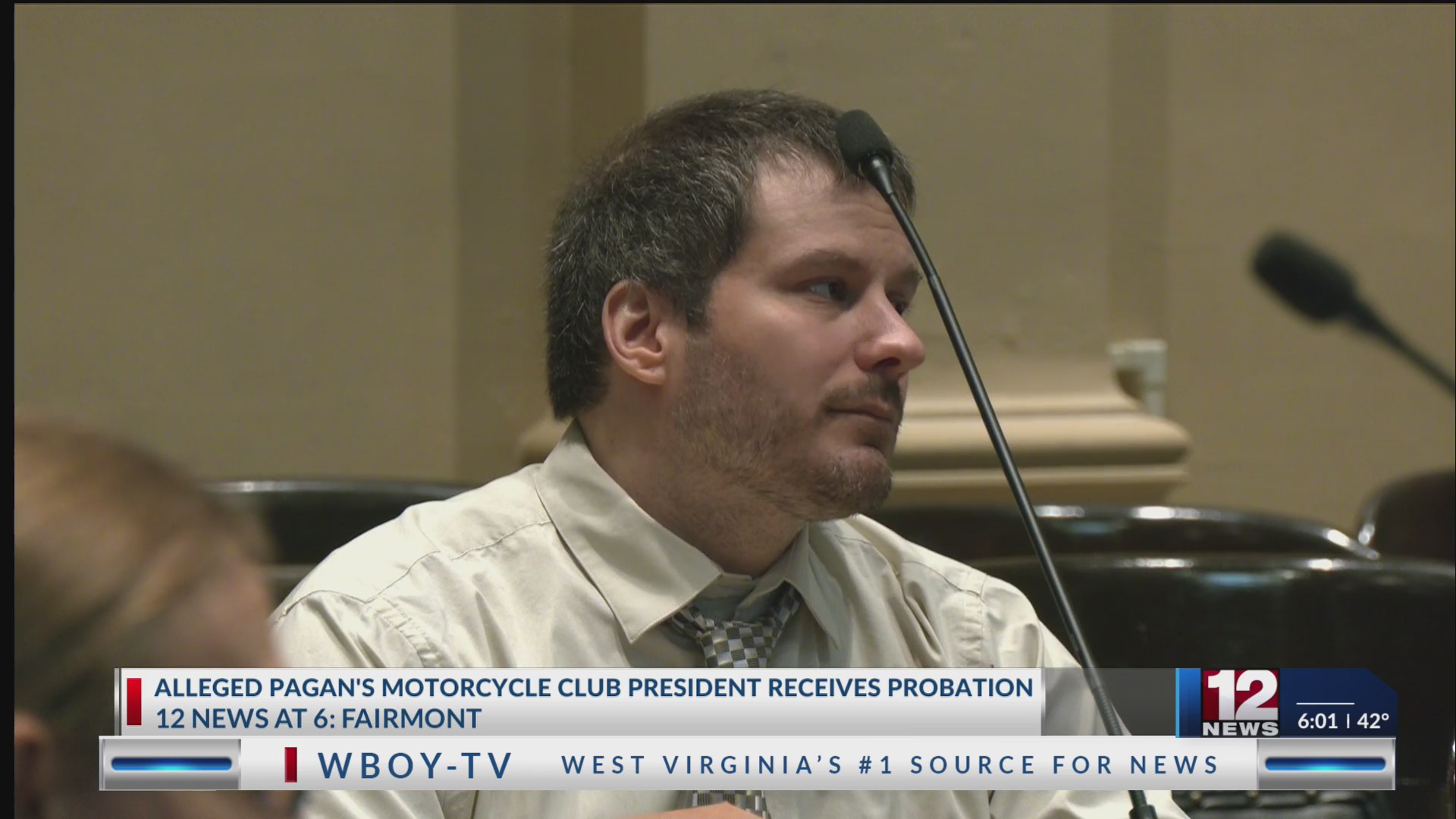 Alleged Pagans leader gets no jail time in murder case – WBOY.com