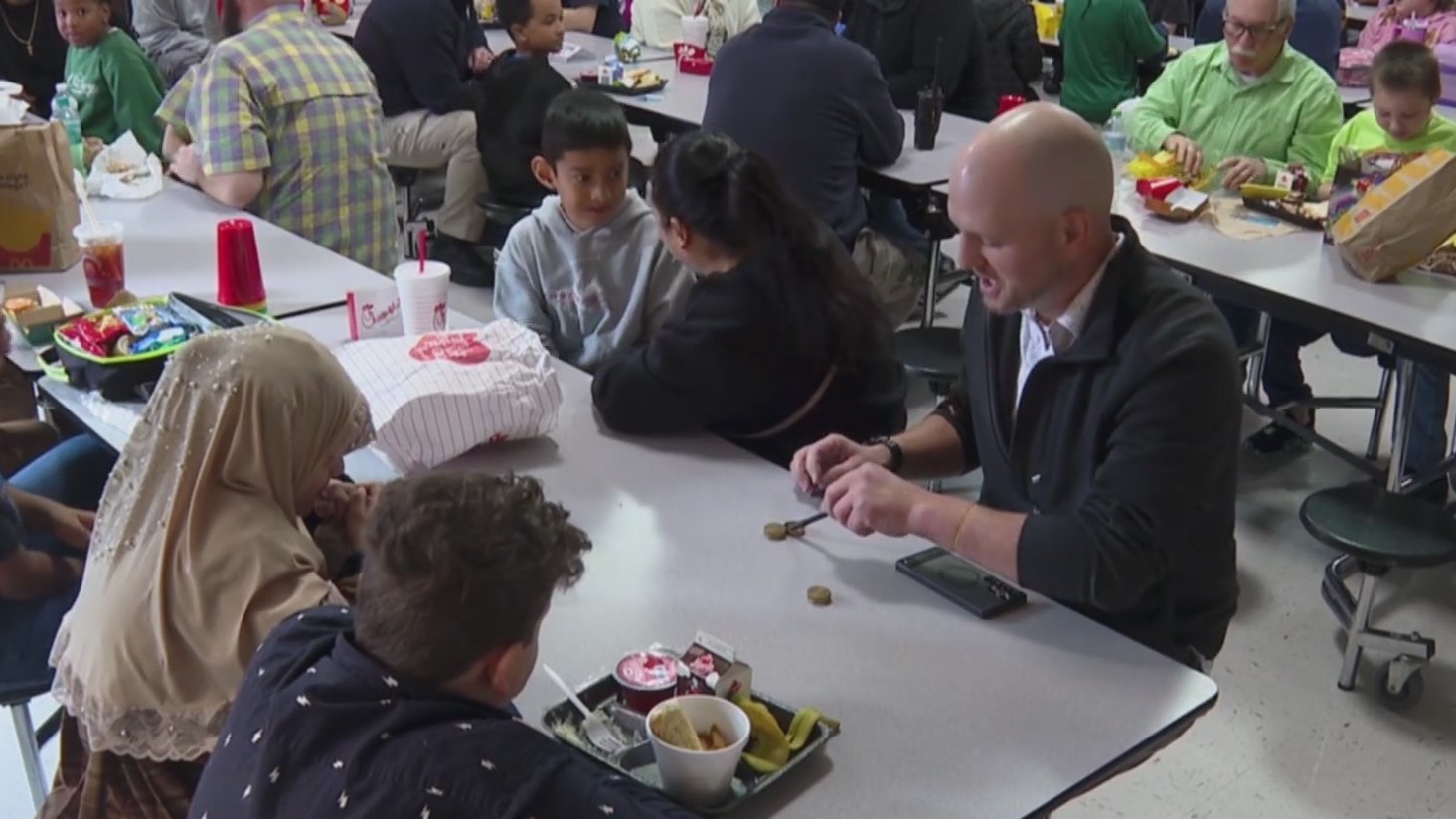 Triad school holds luncheon to honor dads – FOX8 WGHP