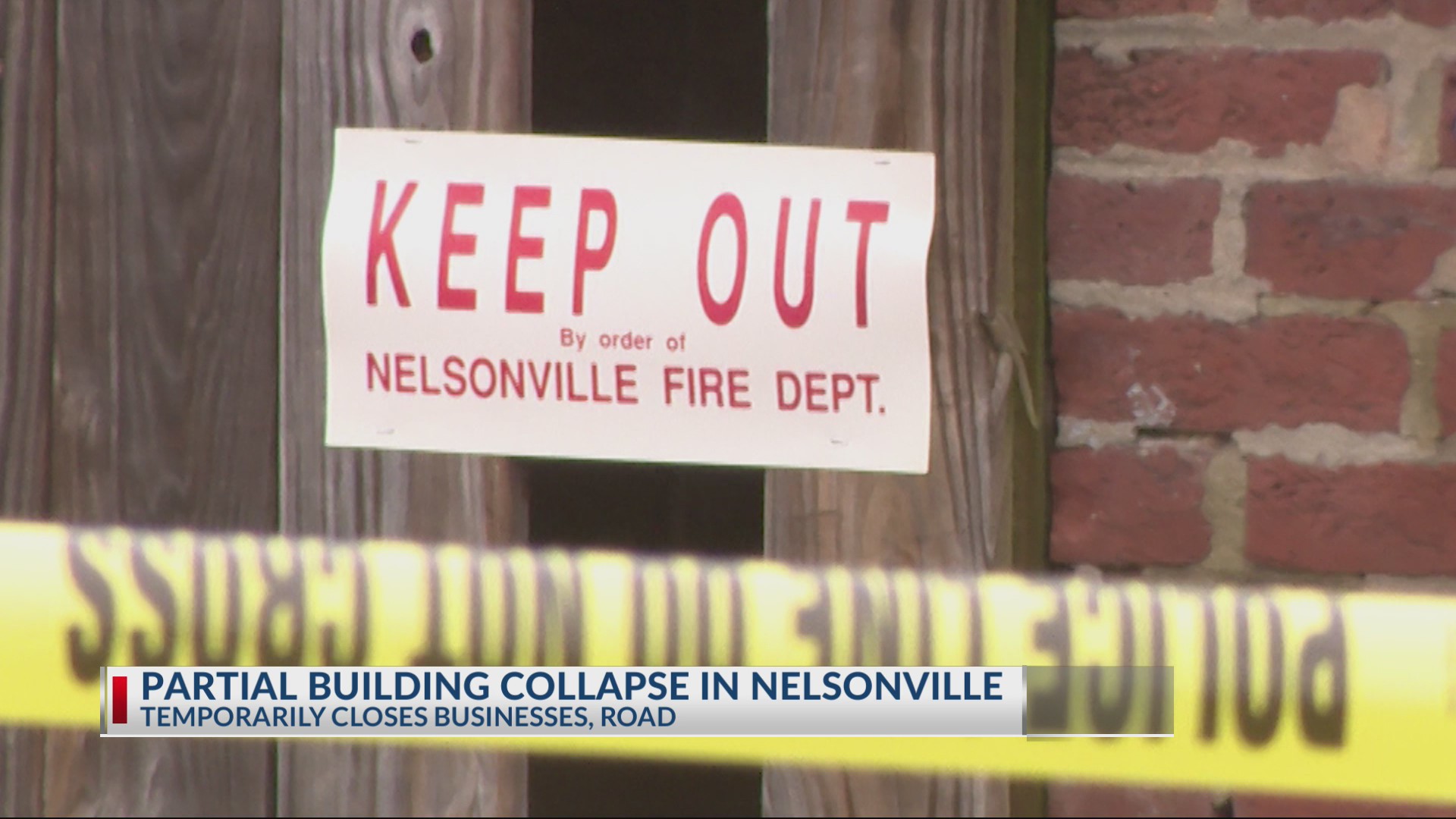 Partial building collapse in Nelsonville closes businesses – NBC4 WCMH-TV