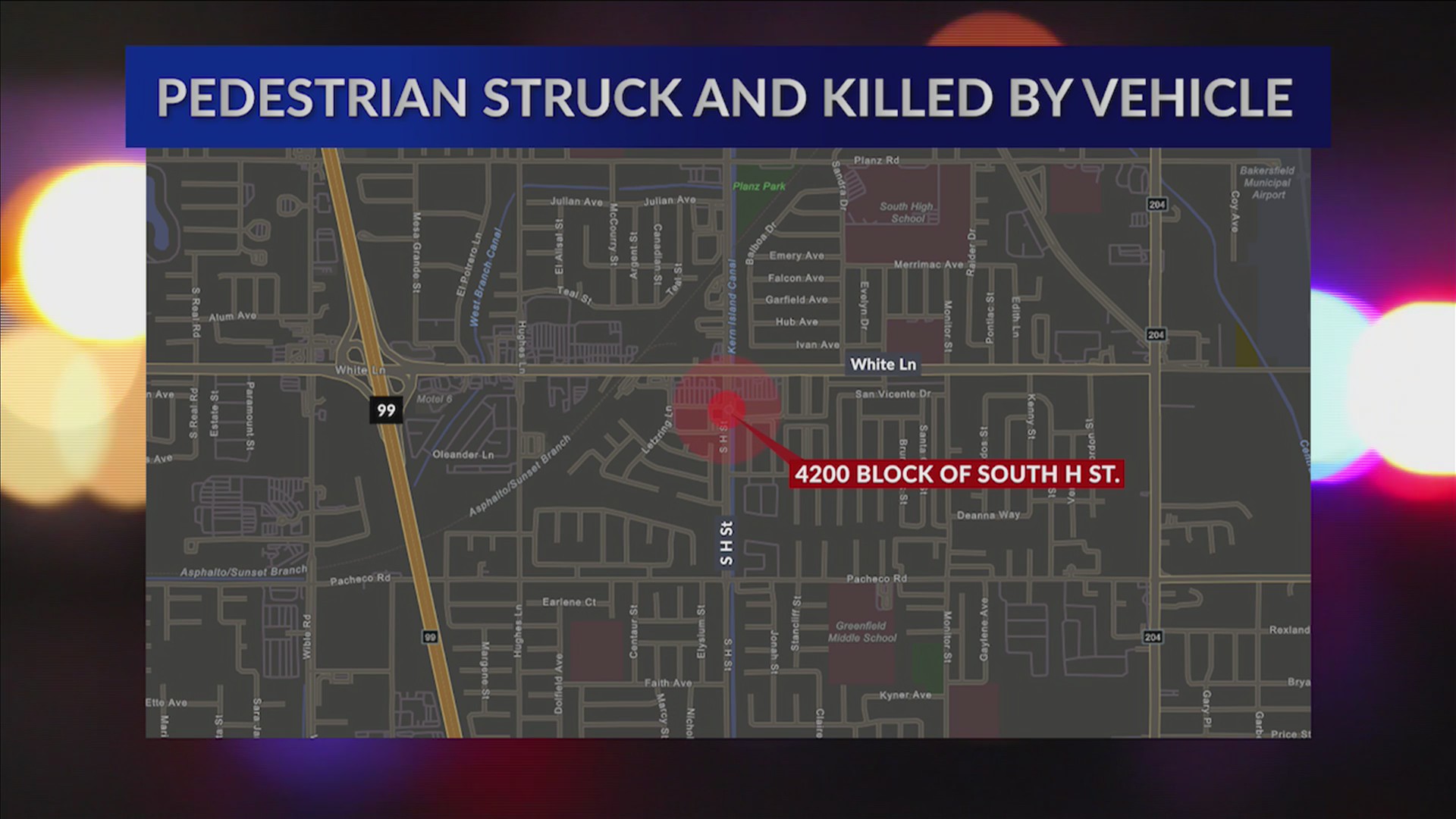 Man pronounced dead after being struck by vehicle on South H St ...