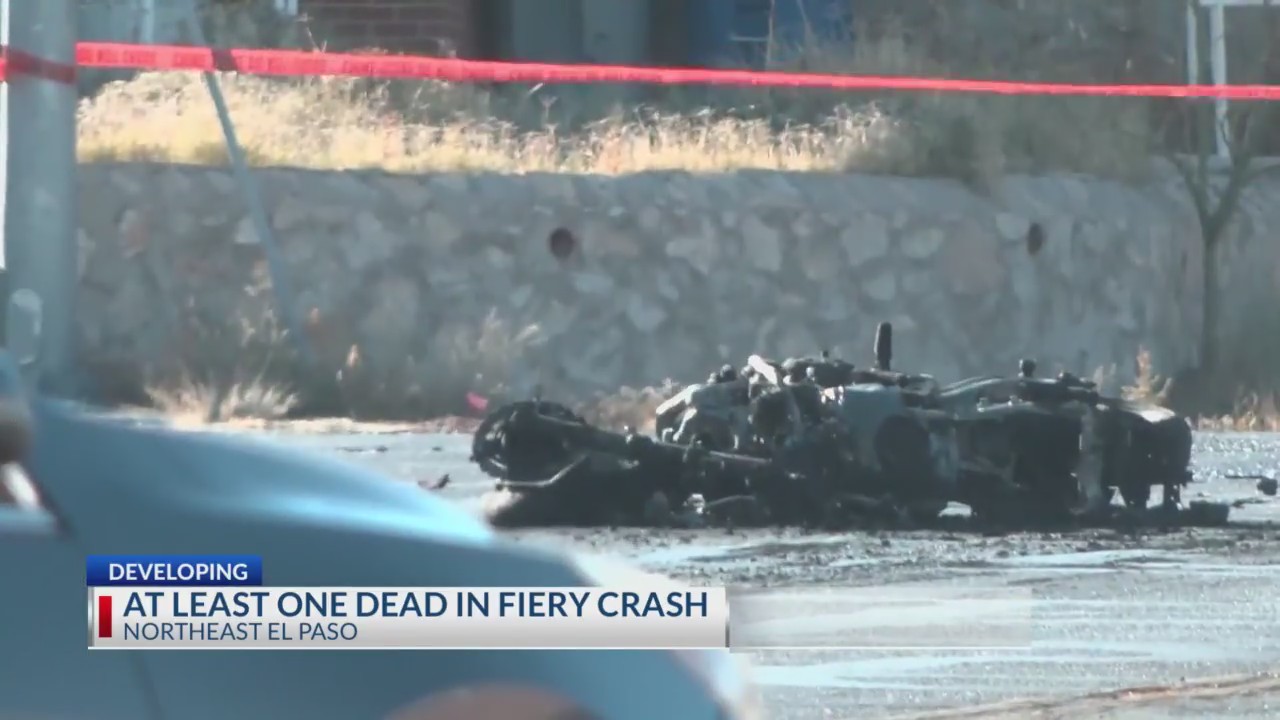 1 person dead following vehicle, motorcycle crash in Northeast El Paso ...