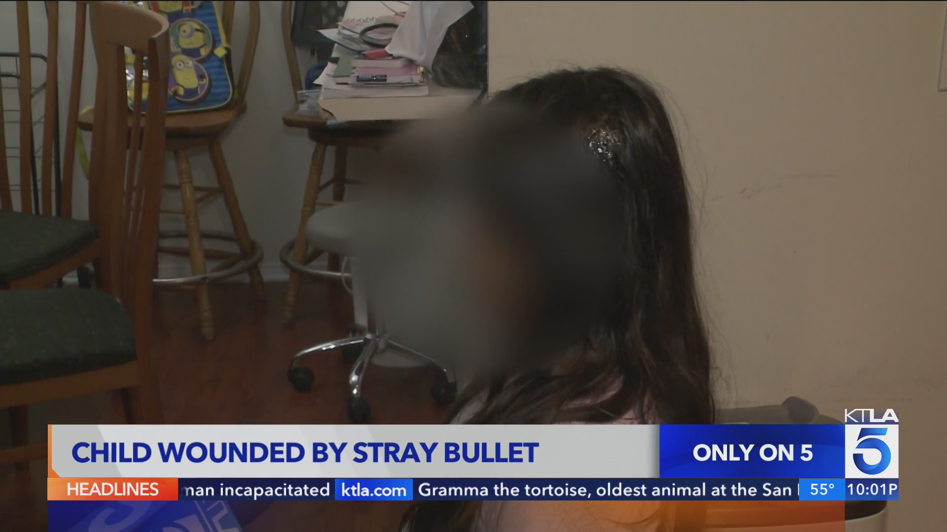Child wounded by stray bullet in Del Rey – KTLA