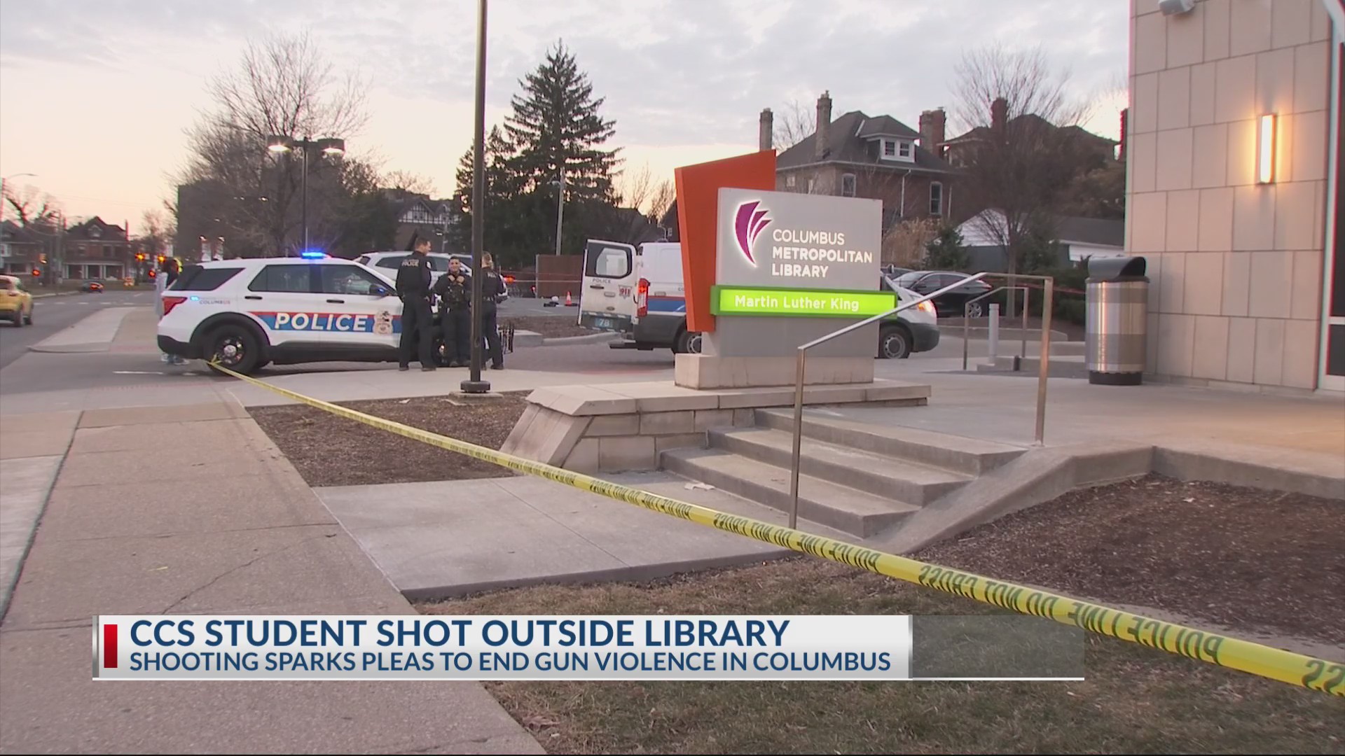Suspect arrested in Columbus library parking lot shooting – NBC4 WCMH-TV