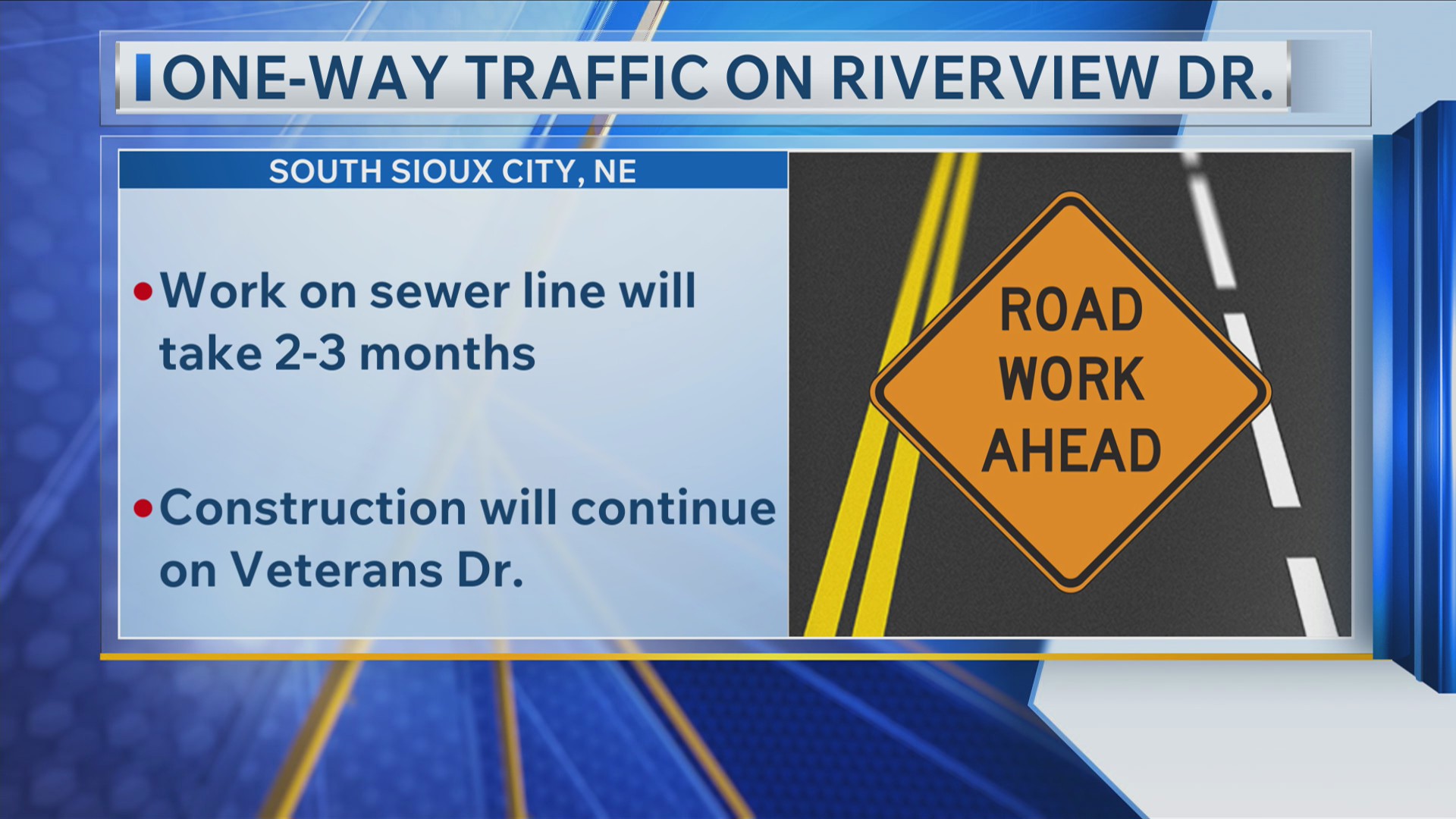 South Sioux City Riverveiw Drive Sewer Replacement – KCAU 9 News ...