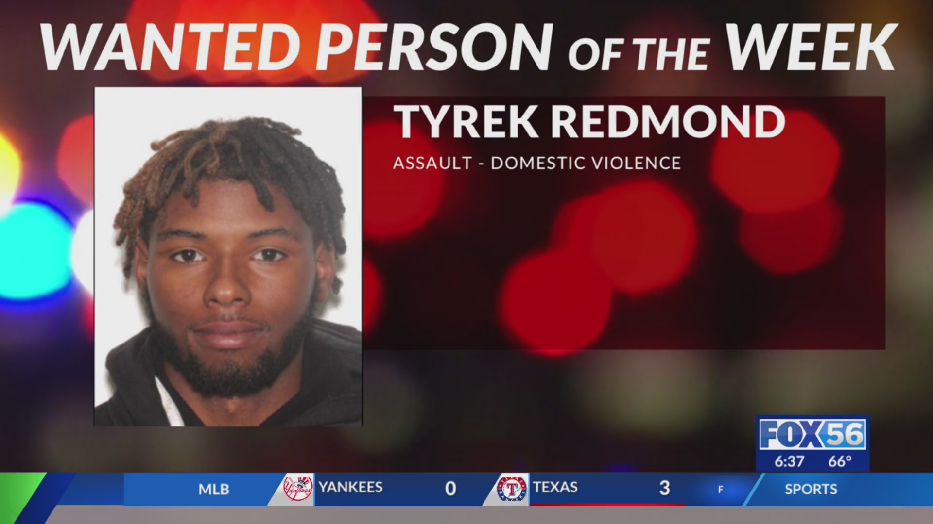 Lexington man wanted on domestic violence assault charges – FOX 56 News