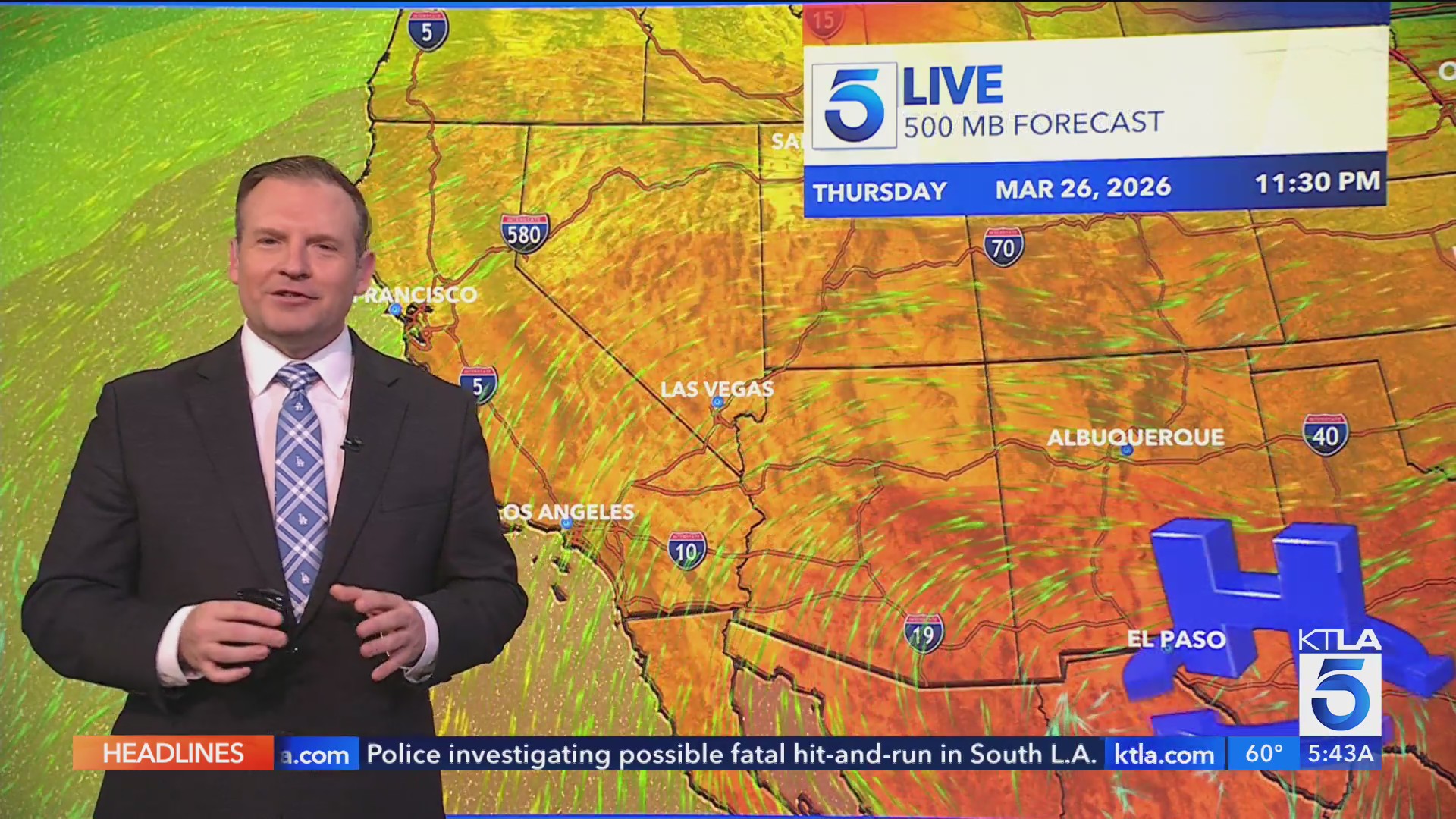 KTLA 5 News Weather Forecast – Thursday, March 26, 2026 – KTLA