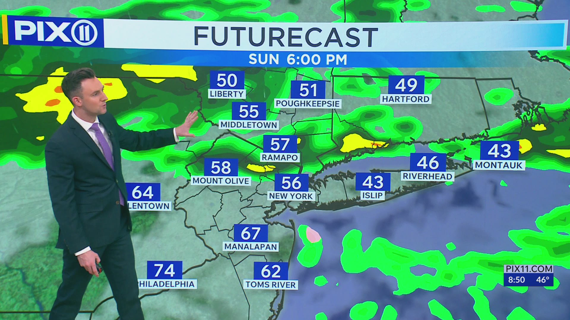 Clouds, heavy rain and gusty storms expected overnight in tri-state ...