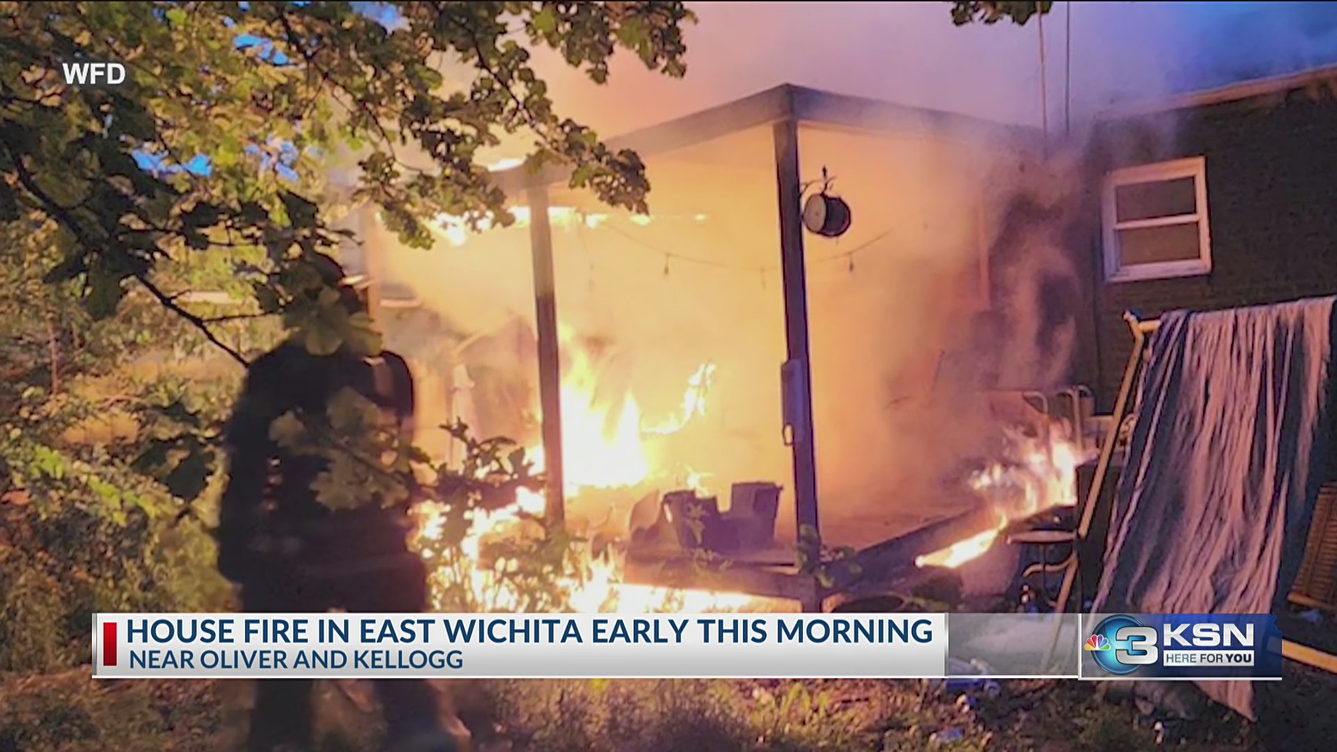 Wichita Fire Rv PHOTOS: Crews battle house fire in east Wichita – KSN-TV