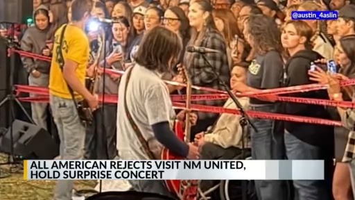 It wasn't a dirty little secret: All-American Rejects perform