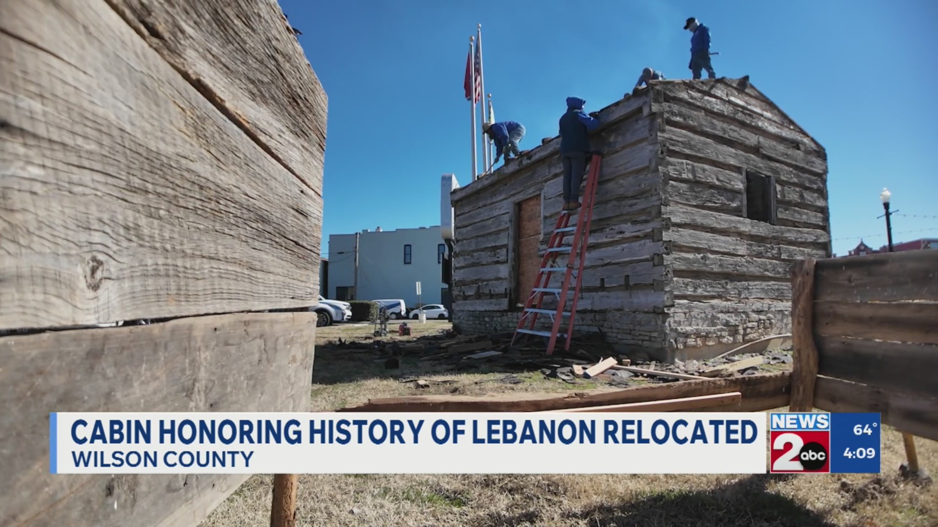 Cabin honoring history of Lebanon relocating to nonprofit – WKRN News 2