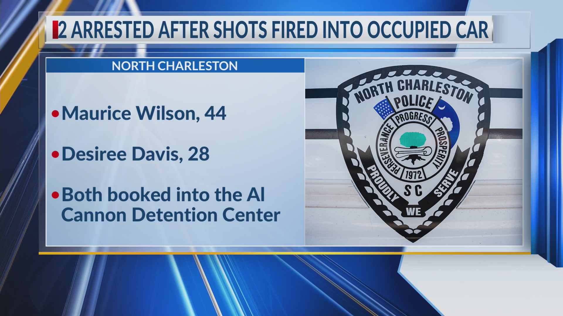 2 arrested after shots fired during domestic incident – WCBD News 2