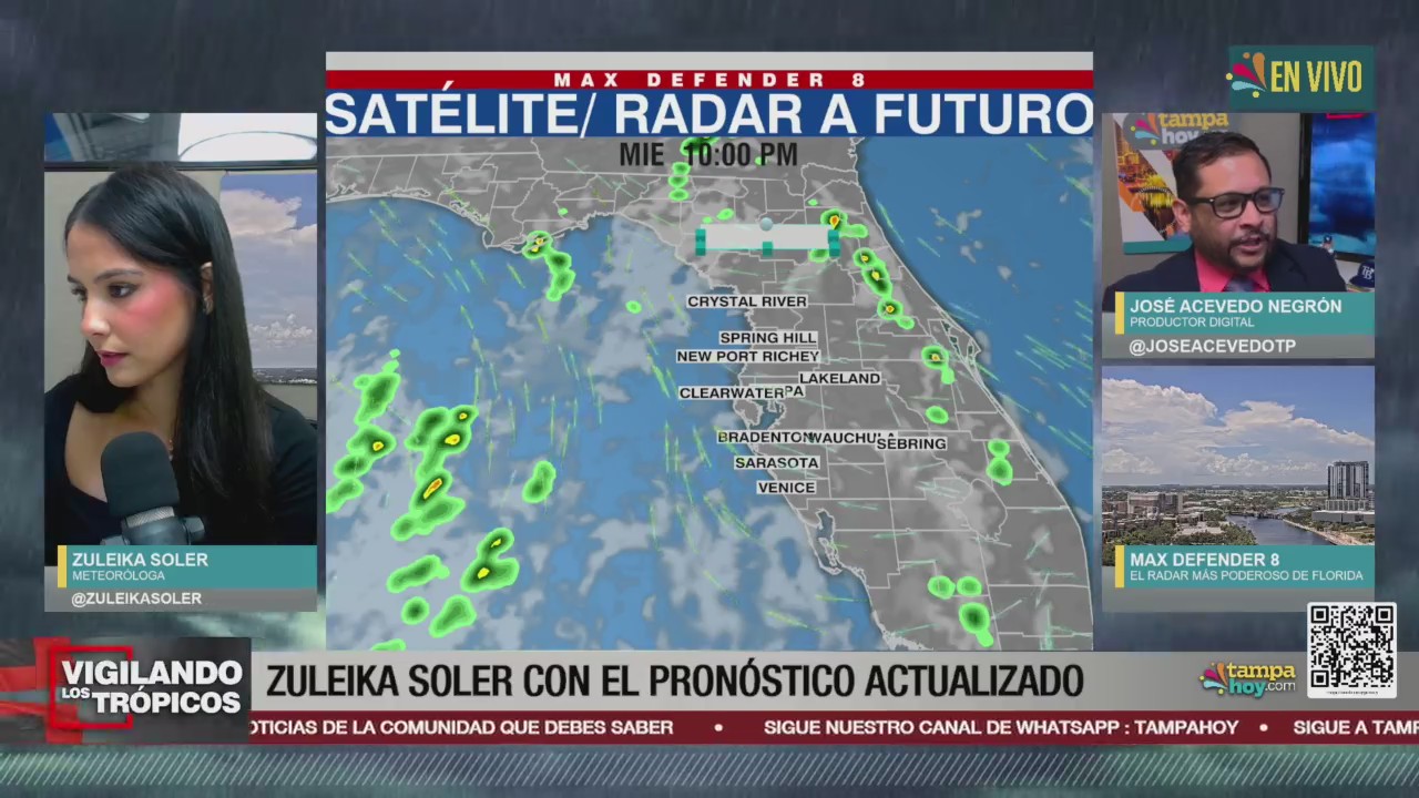 Vigilando los Trópicos: Lluvias intensas y formación tropical