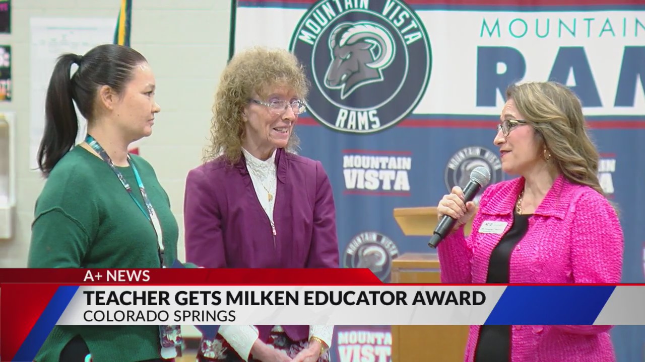 Colorado Springs teacher wins $25,000 national award – FOX21 News Colorado