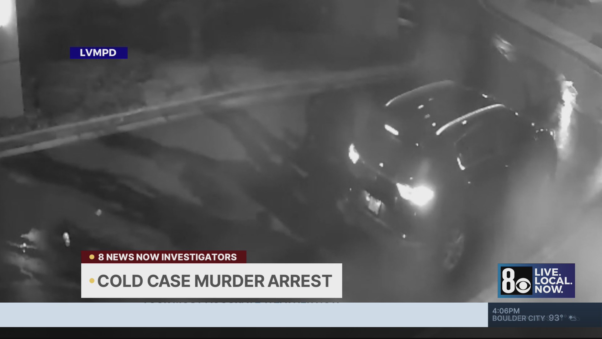 Las Vegas police arrest man in 2023 cold case murder where victim was ...