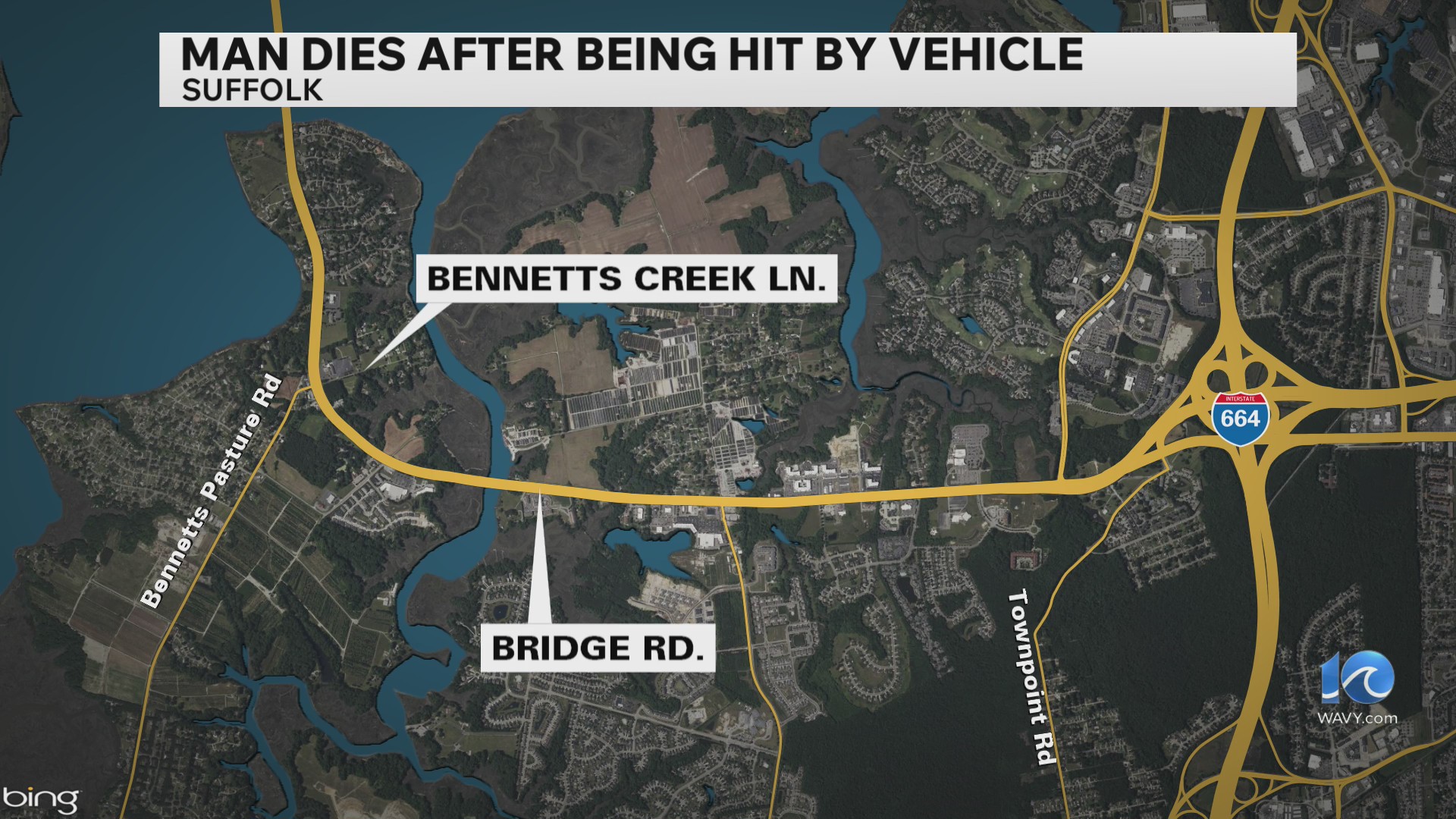 Man dead after crash involving pedestrian at the intersection of Bridge ...