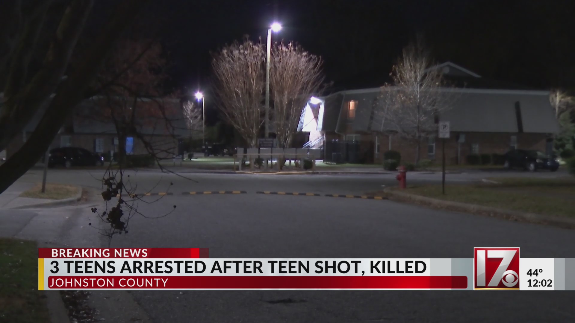 3 teens arrested after teen killed in Goldsboro shooting – CBS17.com