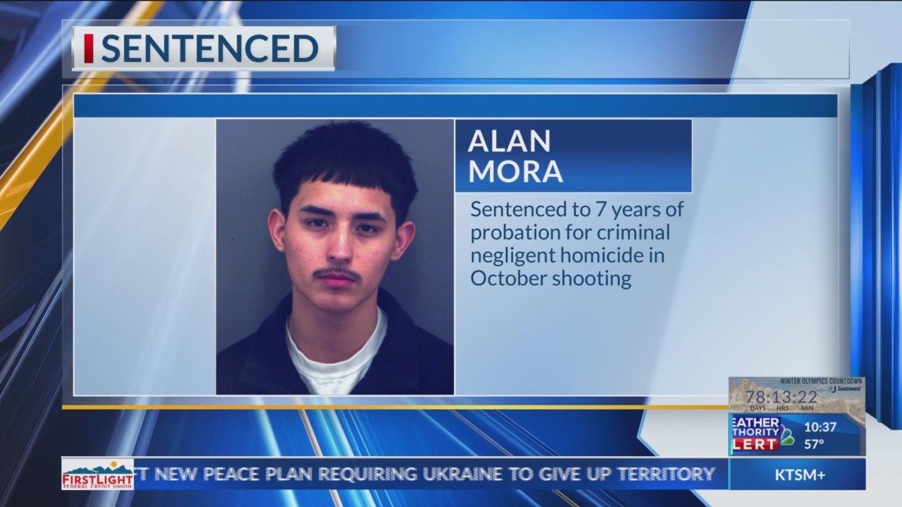 Man sentenced after fatal shooting in South-Central El Paso – KTSM 9 News