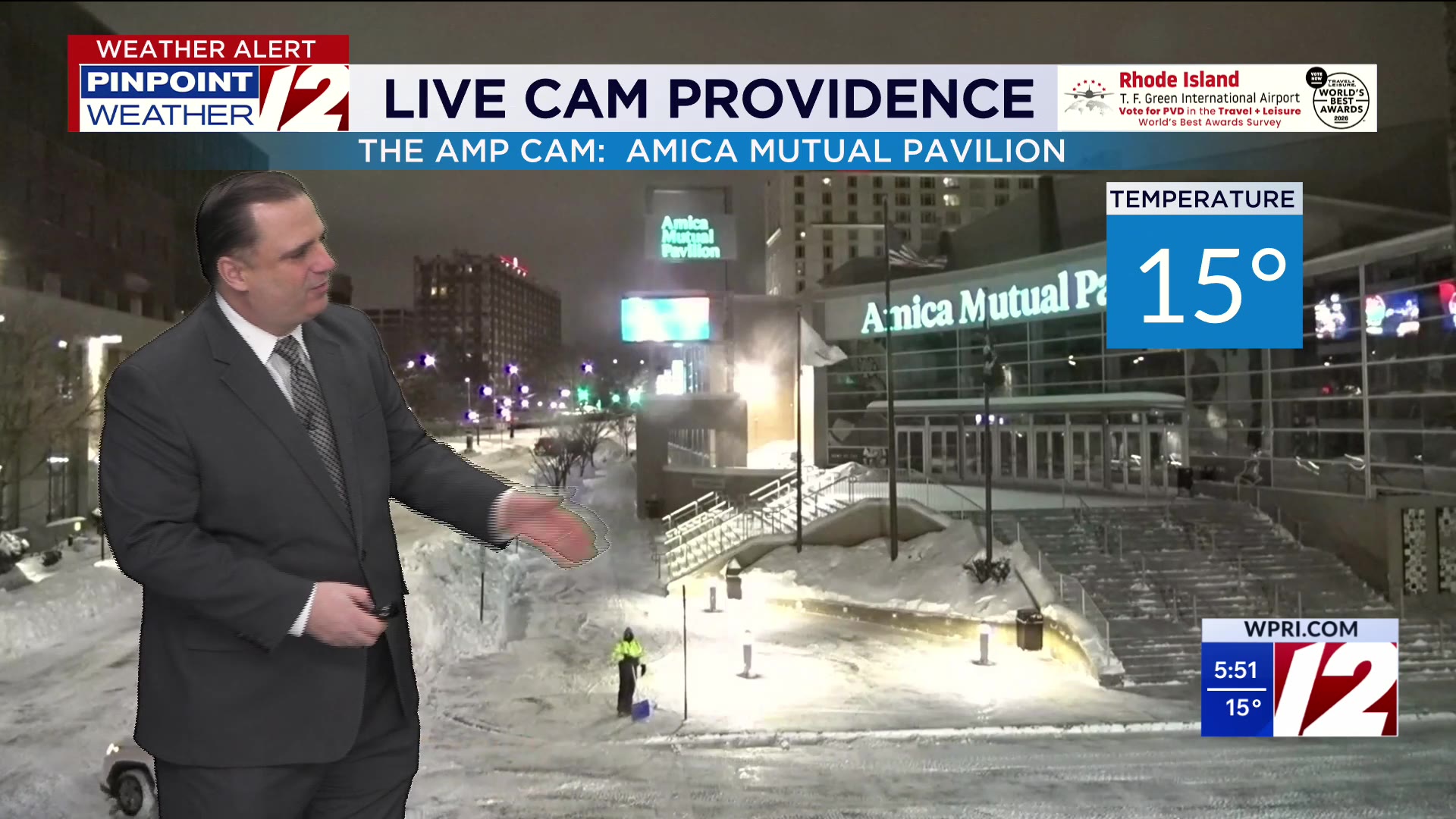 WPRI 12 Weather Forecast for 1/26/26: Lingering snow showers today ...