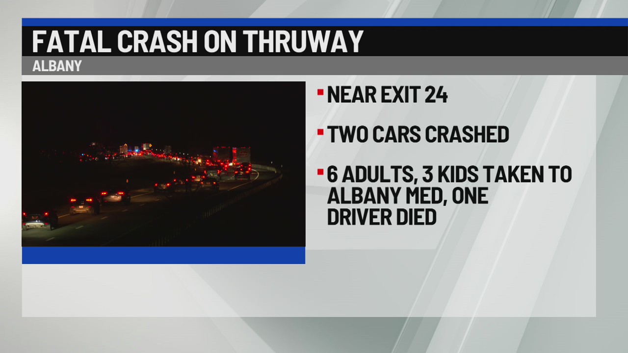 Victim identified in Thruway crash at Exit 24 – NEWS10 ABC