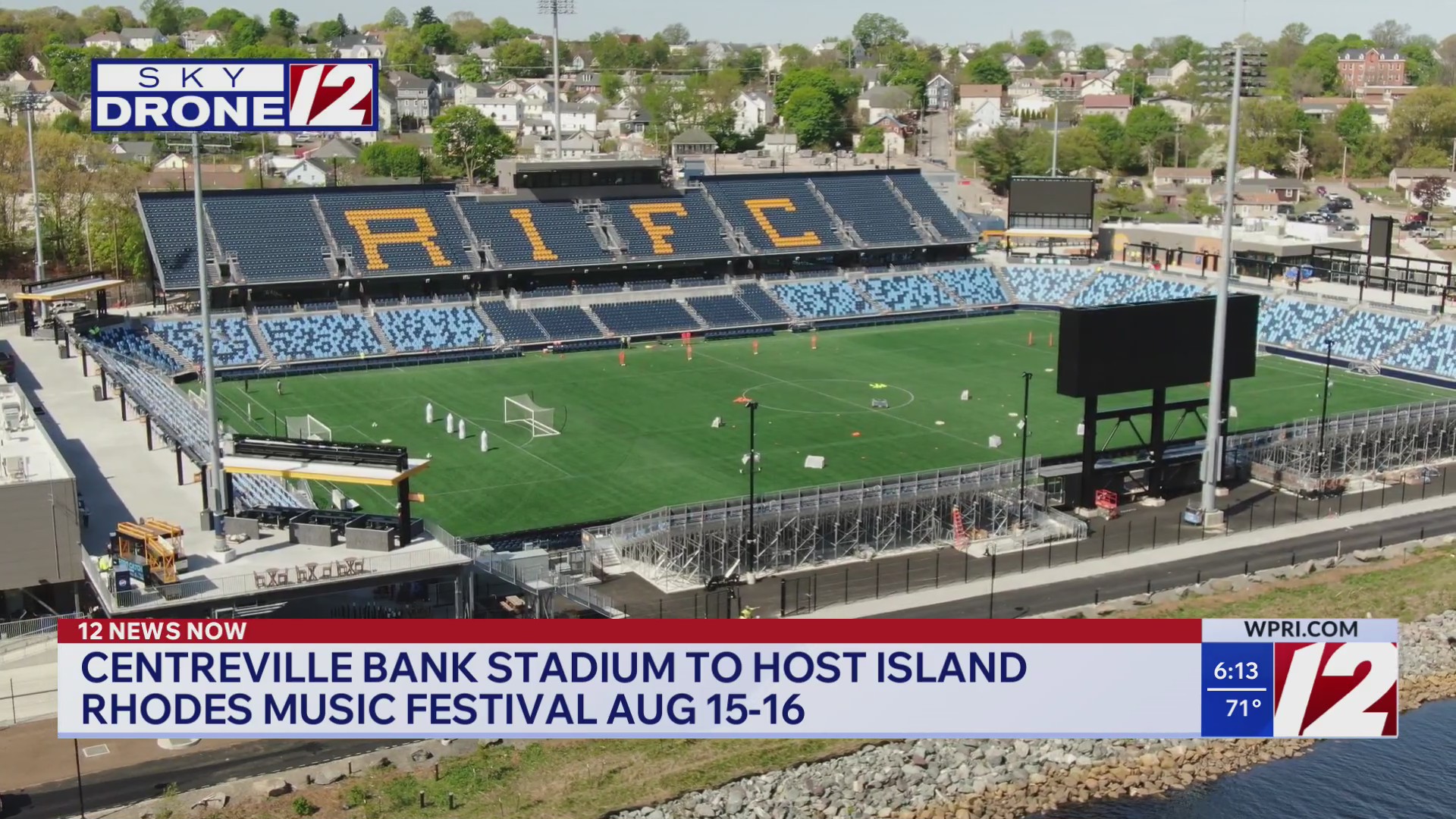Centreville Bank Stadium to host Island Rhodes music festival in