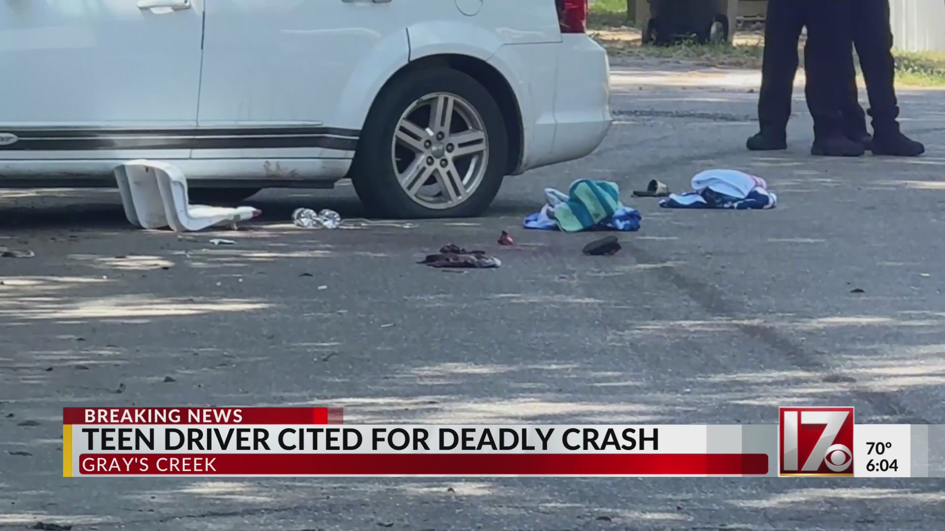 Teen driver cited in deadly Cumberland County crash – CBS17.com