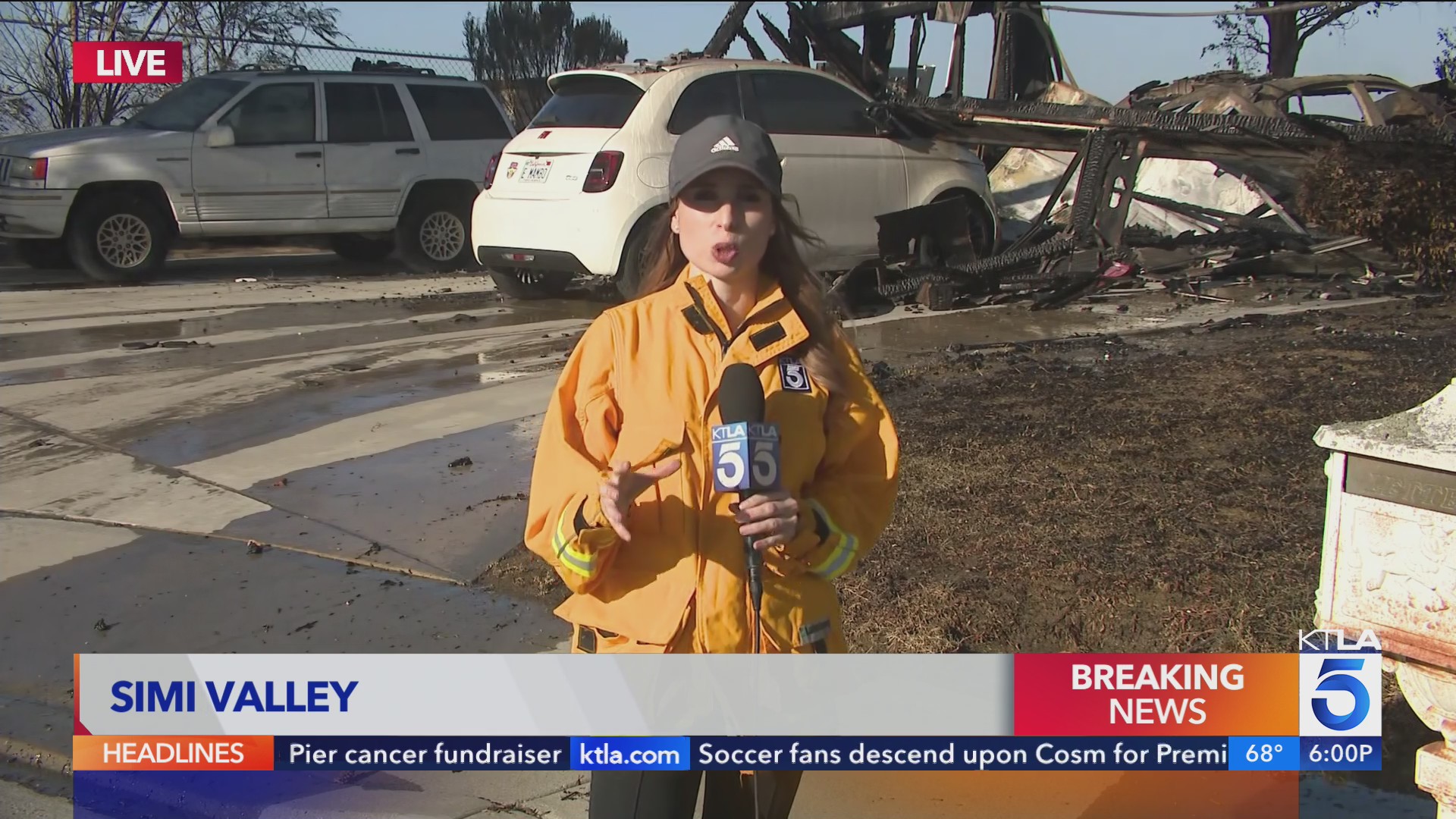 Sandy Fire in Simi Valley grows to more than 800 acres – KTLA