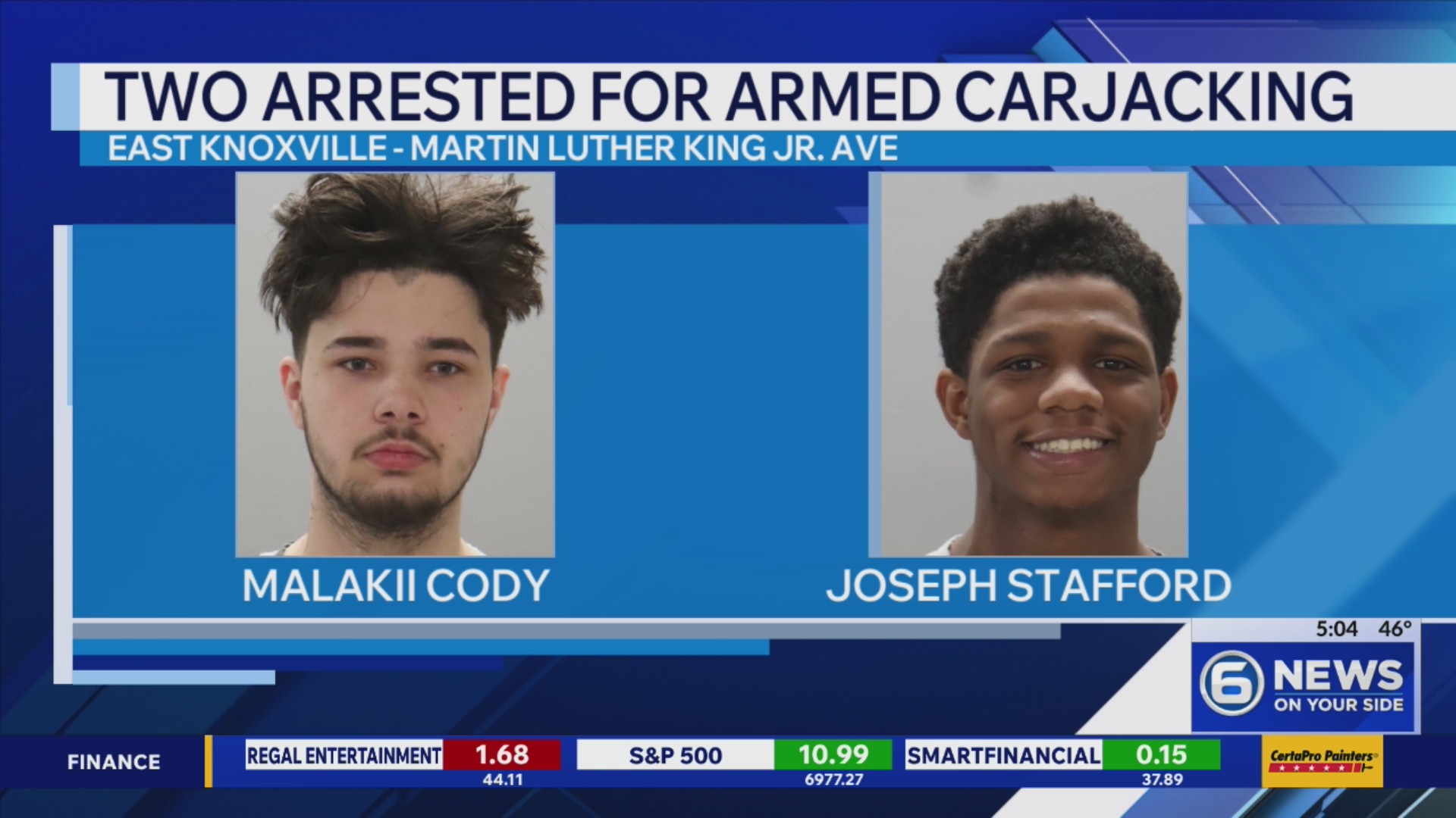 Knoxville carjacking investigation leads to the arrest of two suspects ...