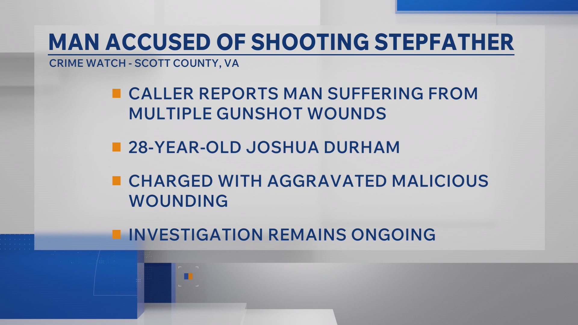 Man accused of shooting stepfather in Scott County, Va. – WJHL | Tri ...