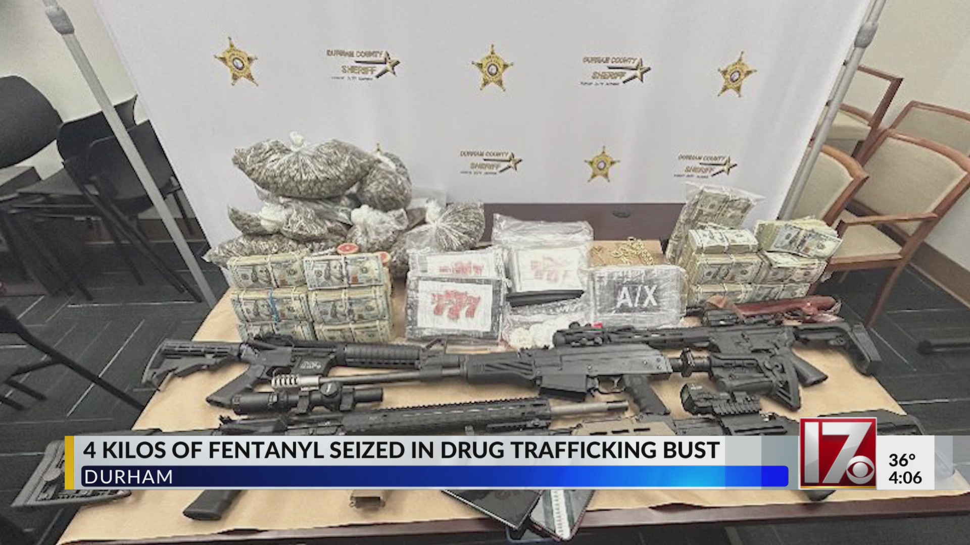 Four kilograms of fentanyl seized in Durham County drug trafficking ...