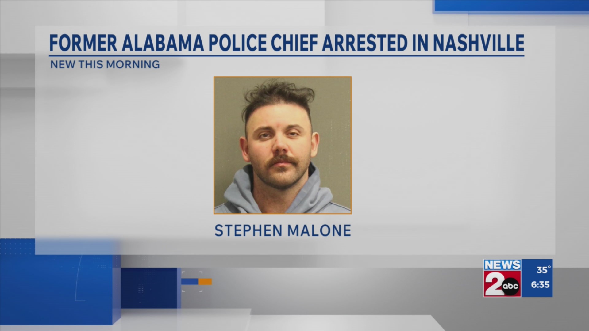 Former Alabama police chief arrested in Nashville – WKRN News 2