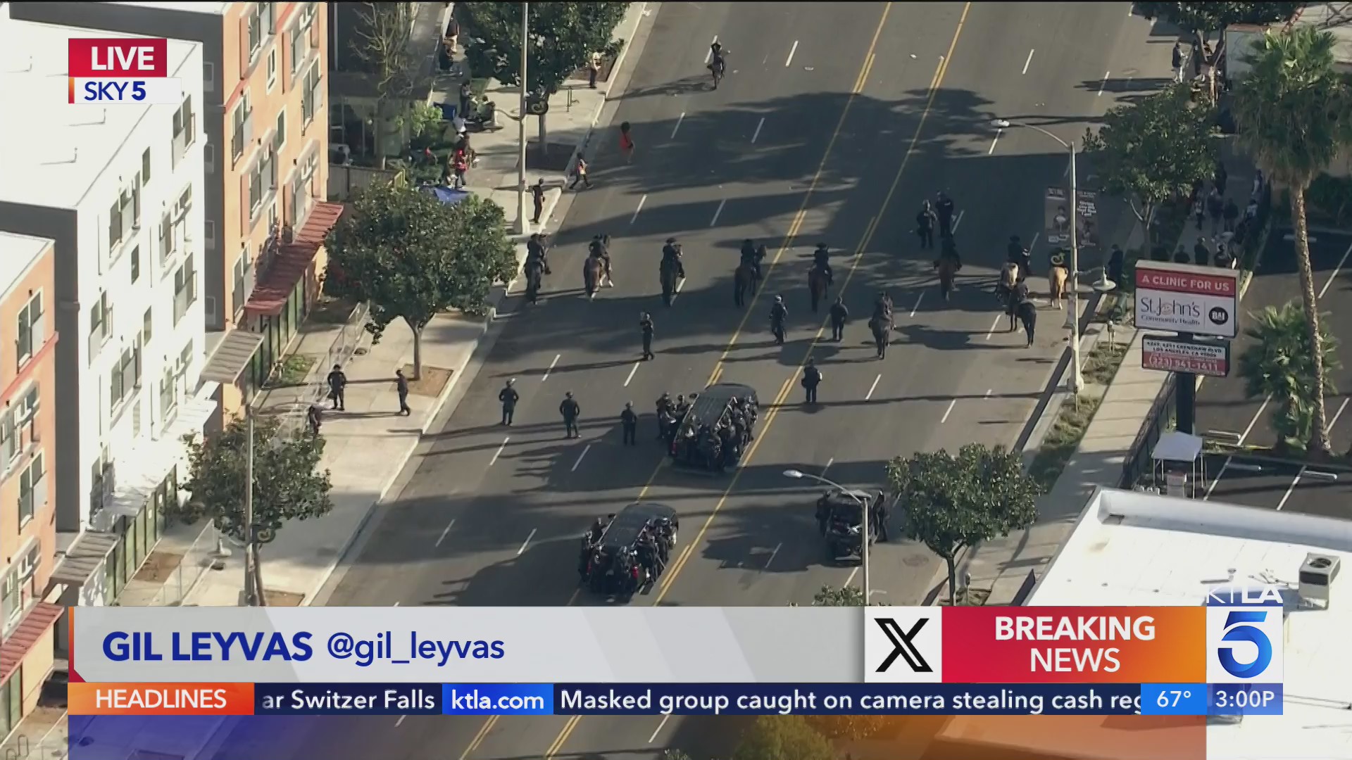 Man stabbed near MLK parade route in Leimert Park – KTLA