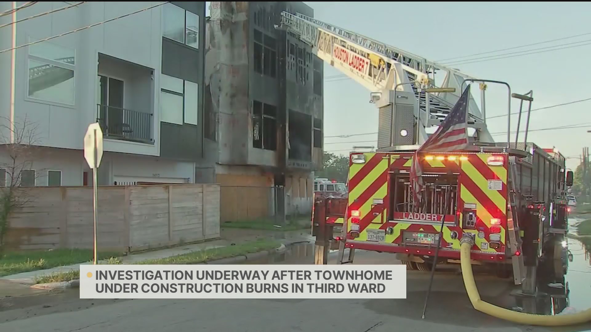 Third ward fire investigation – CW39 Houston