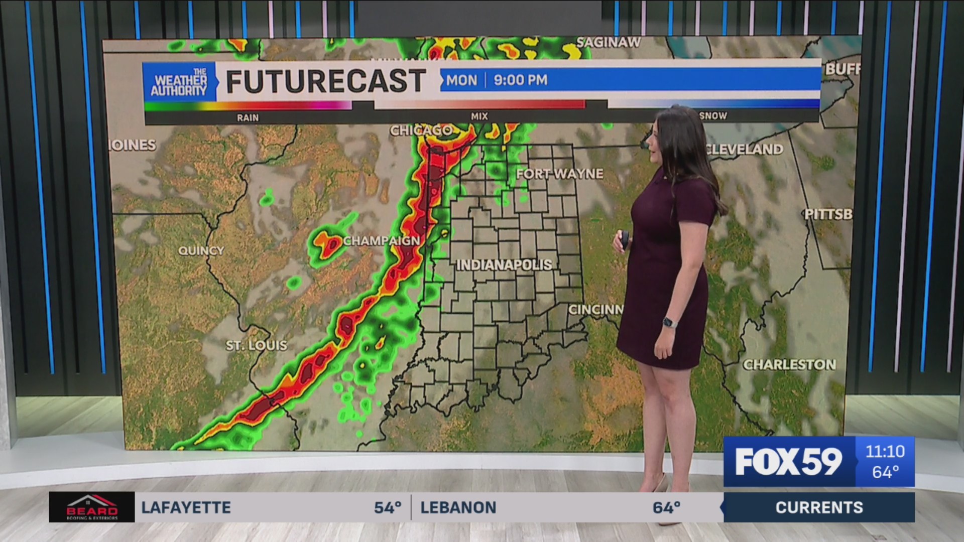Storms possible as new workweek begins in Indiana – Fox 59