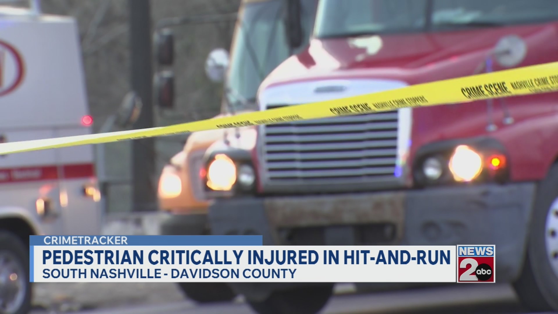 Pedestrian critically injured in South Nashville hit-and-run – WKRN News 2