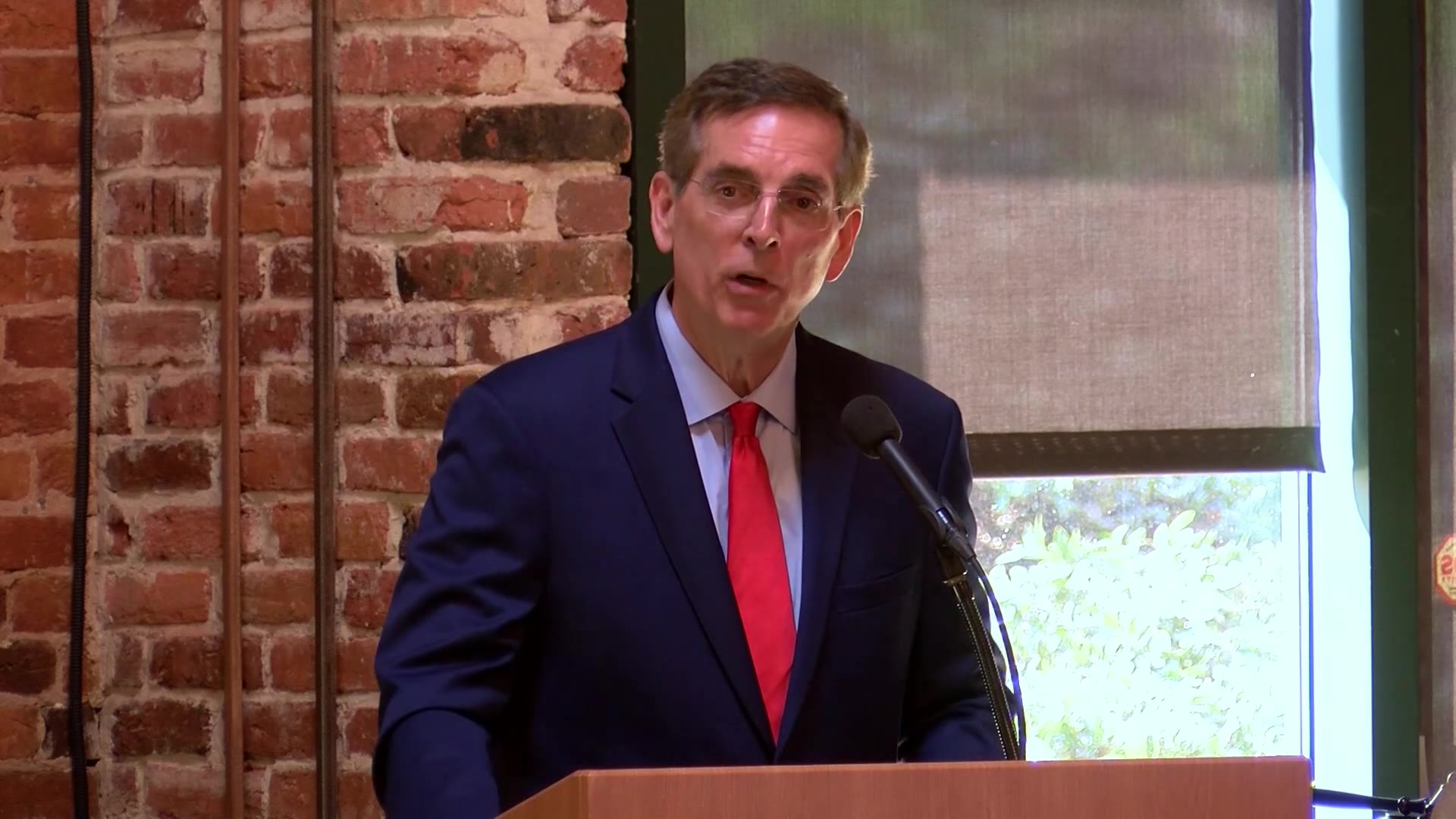 Sec. of State Brad Raffensperger talks election security at Augusta ...