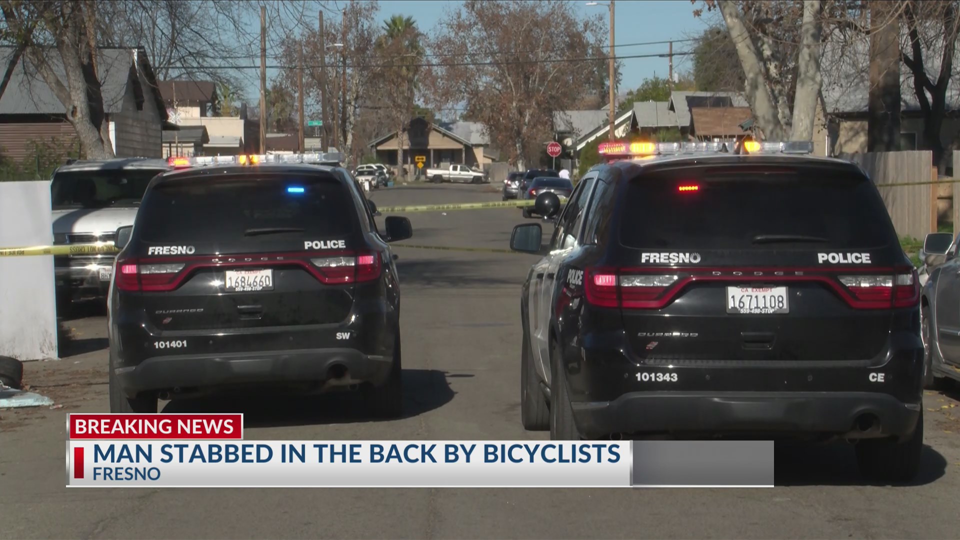 Man stabbed in the back by bicyclists in Fresno – CBS47 and KSEE24 ...
