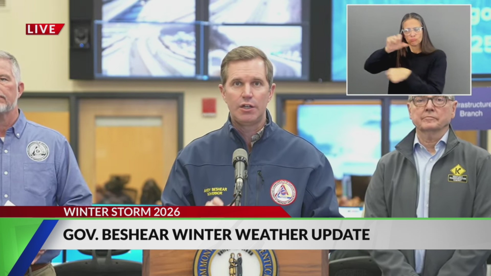 Intro to Gov. Beshear 1/26 briefing – FOX 56 News