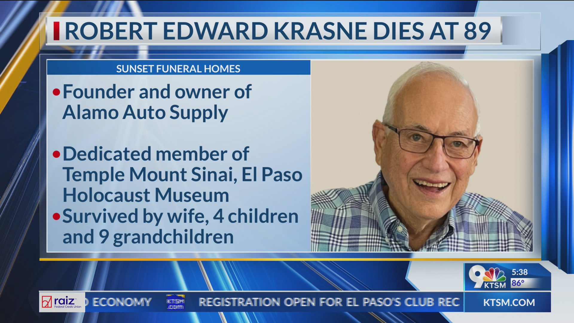 Alamo Auto Supply founder, owner dies – KTSM 9 News
