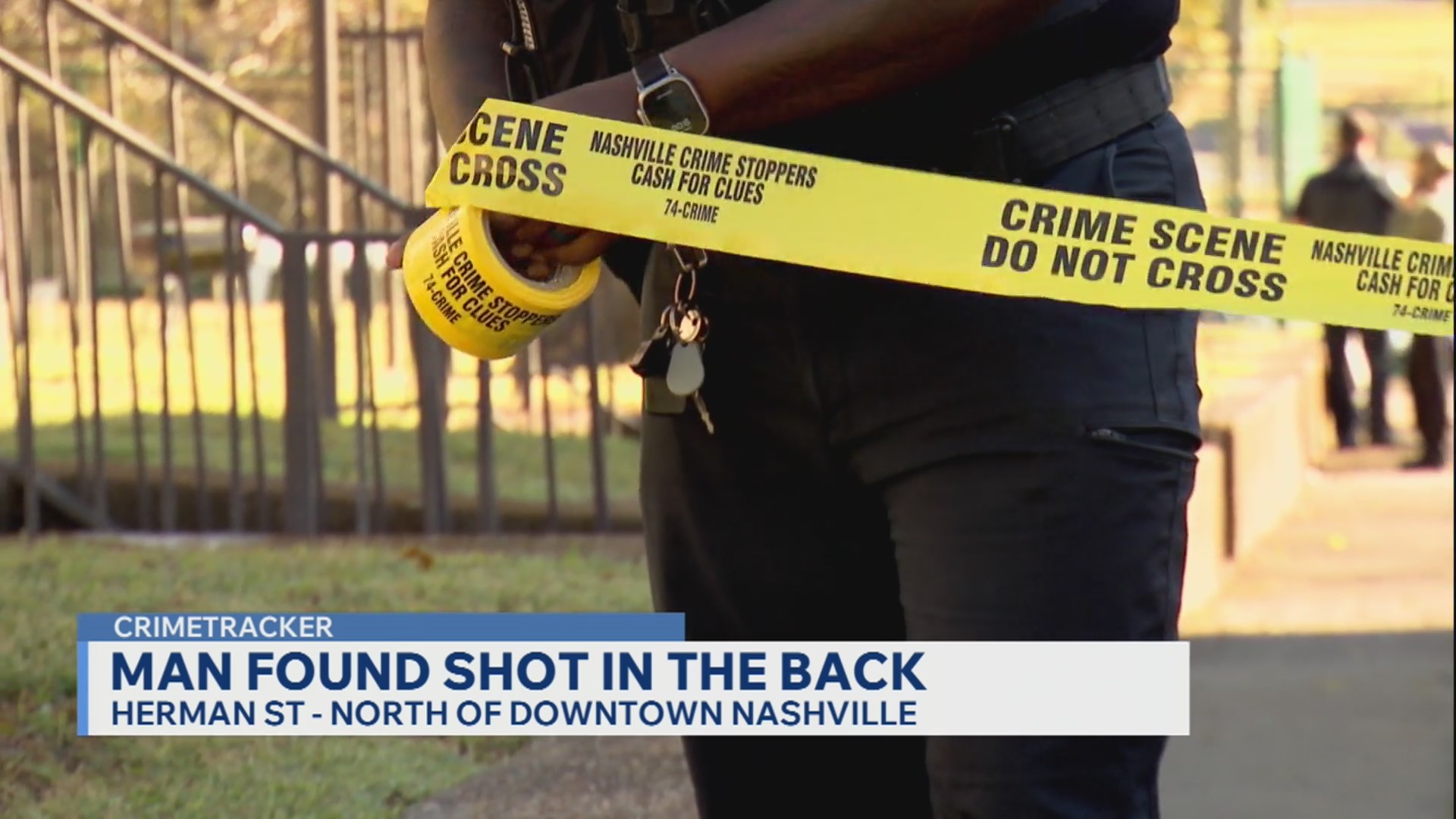 Man shot in the back on Blank Street – WKRN News 2
