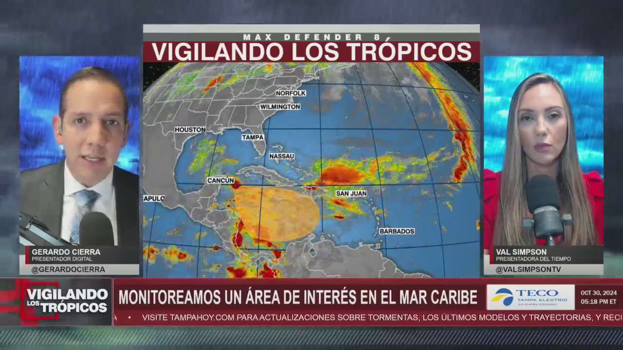 El Centro Nacional de Huracanes continúa monitoreando una perturbación en el Mar Caribe episode artwork