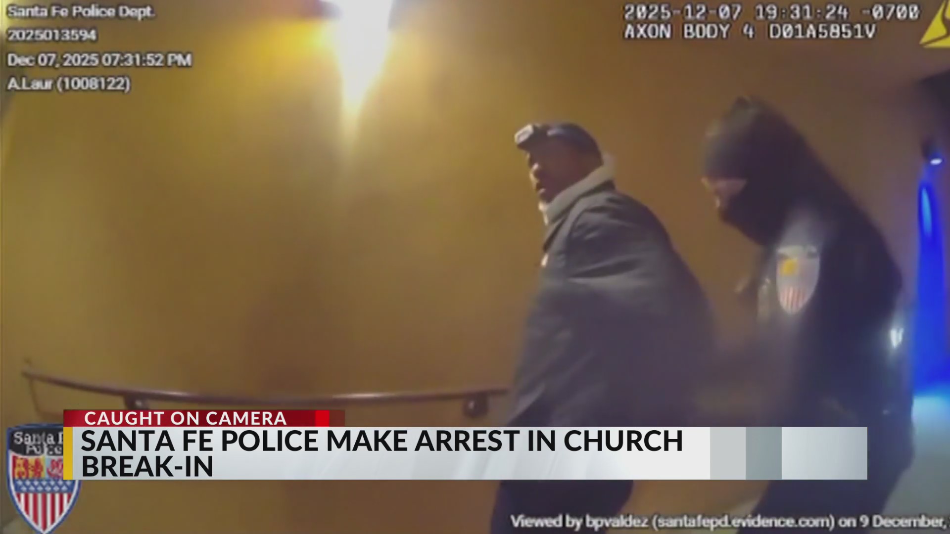 Man accused of burglarizing a Santa Fe church – KRQE NEWS 13 – Breaking ...