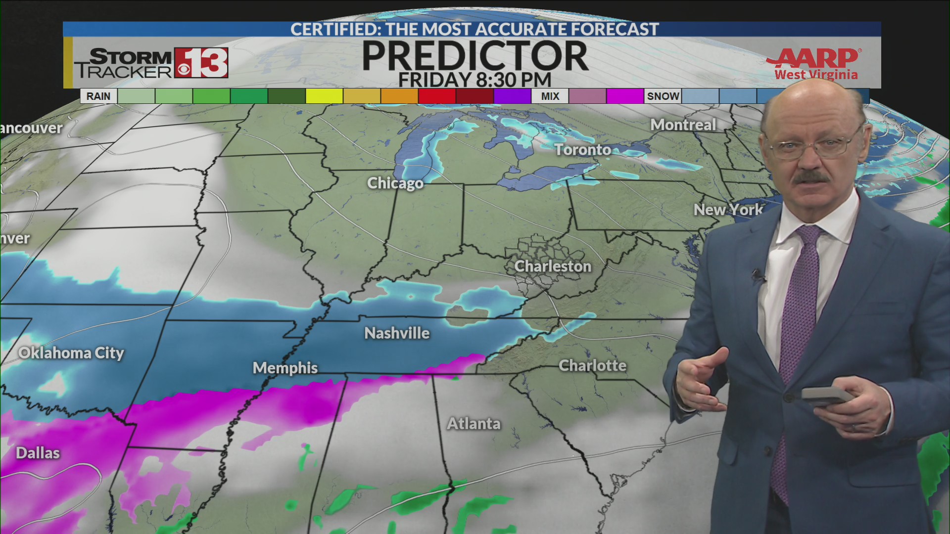 Rain first then weekend snow chances – WOWK 13 News