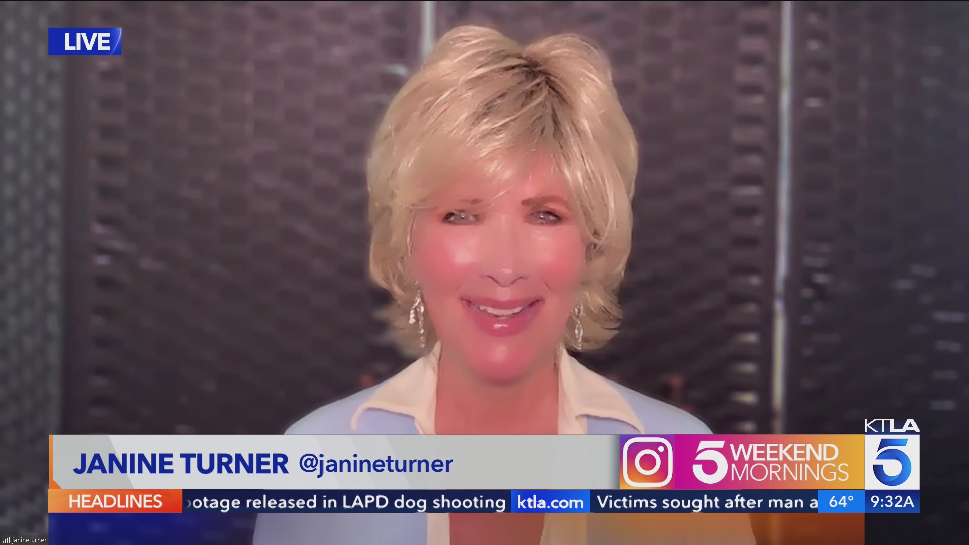 Janine Turner details new digital series ‘The Pursuit’ – KTLA