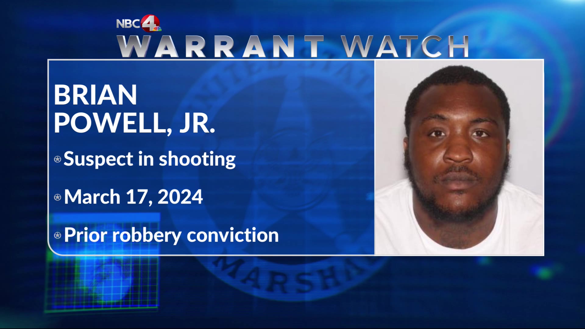 Warrant Watch: Suspect in 2024 shooting remains loose – NBC4 WCMH-TV