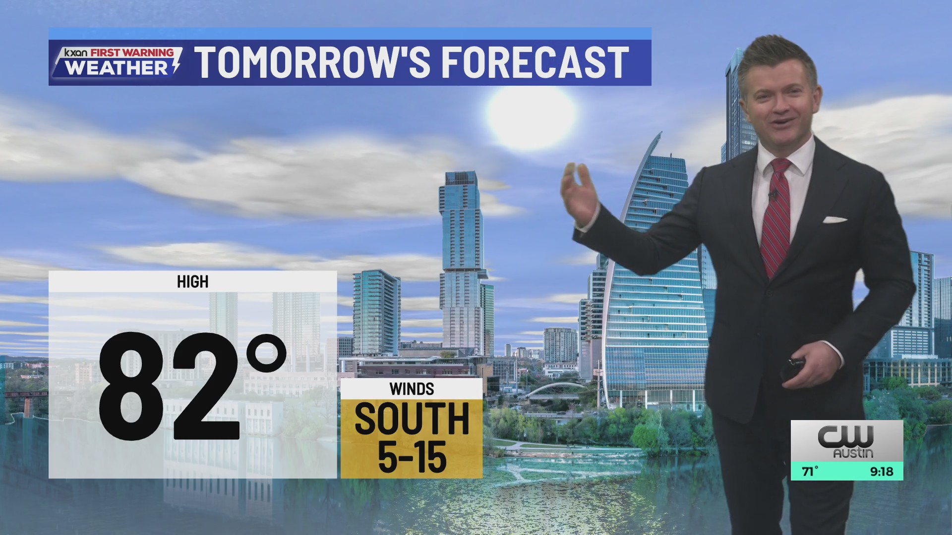Two more days of 80s before a temperature drop into the weekend | KXAN ...