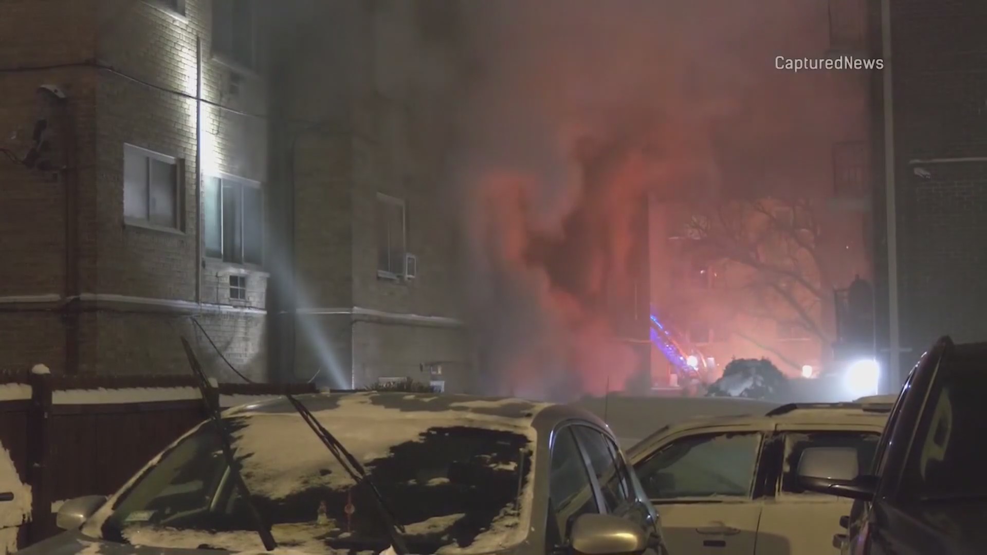 2 hospitalized, several rescued after West Ridge apartment complex fire ...