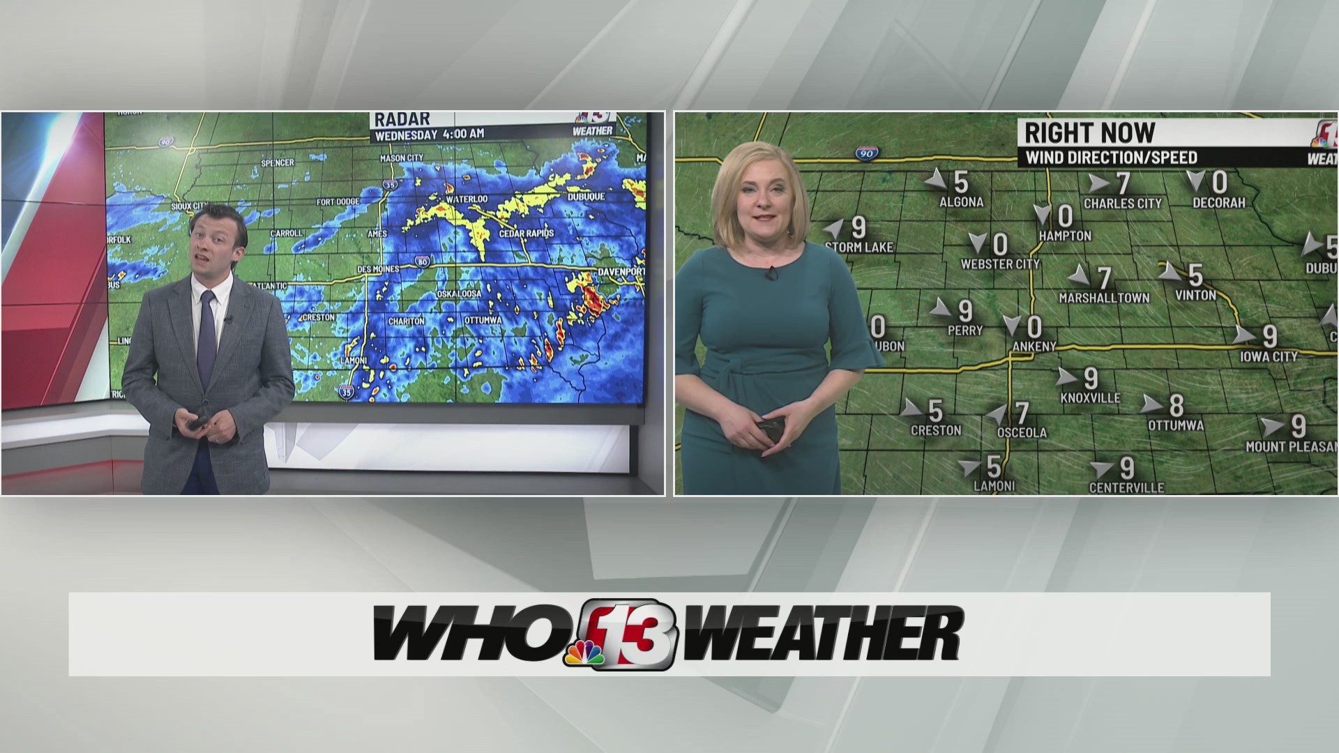 Prough Megan Salois & Gabe Prough’s Thursday Morning Forecast – who13.com