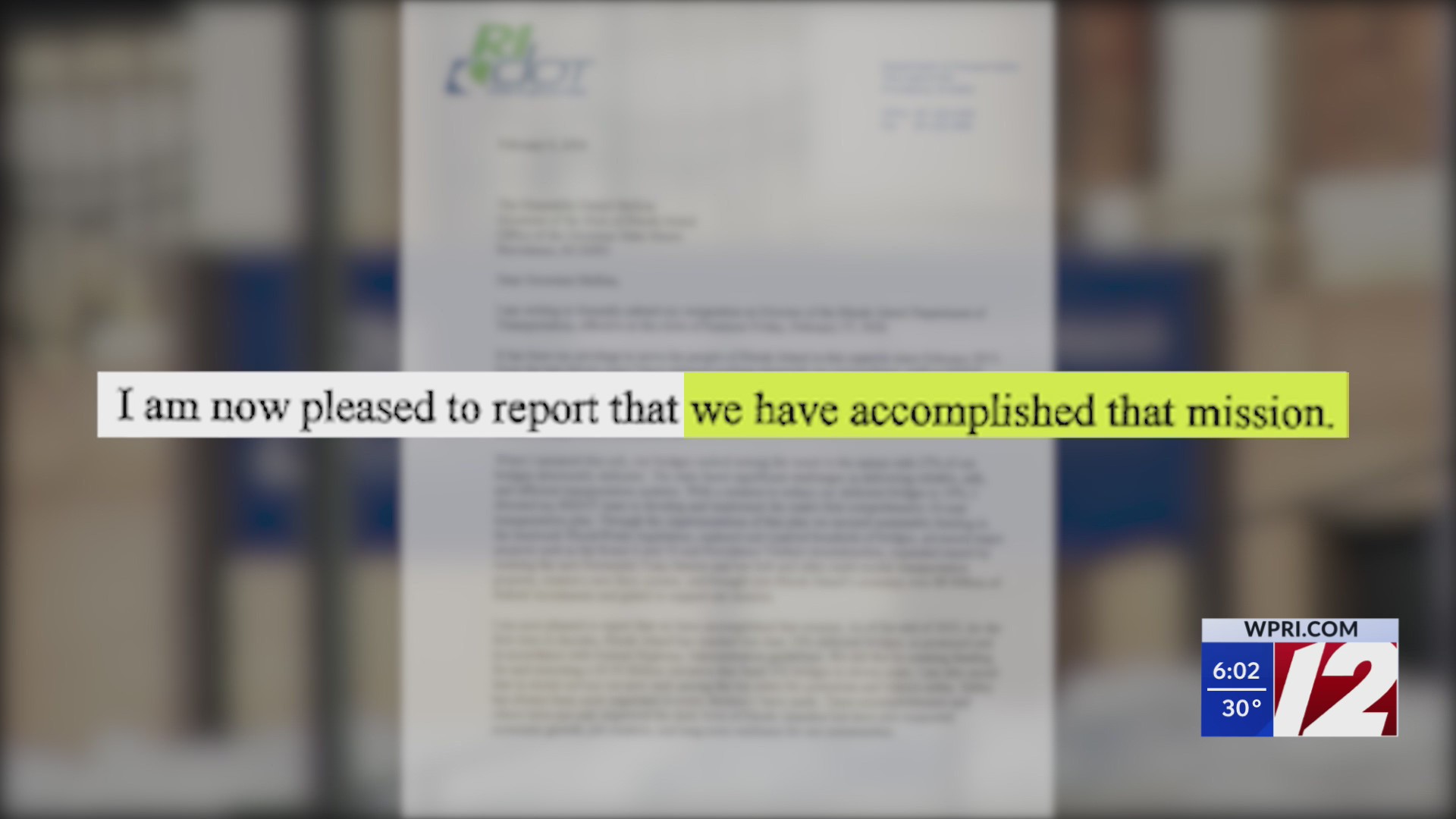 Lady Ridot RIDOT removed over 700 bridges from its count, then said it met repair ...