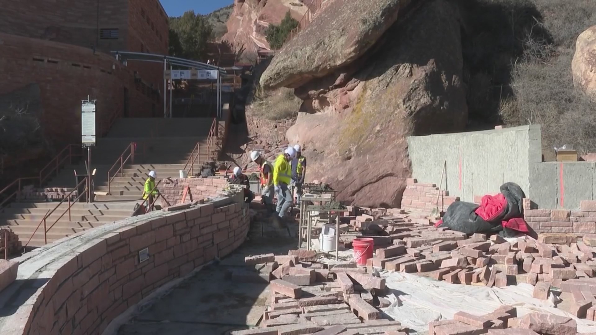 Red Rocks Uplit Red Rocks undergoing major construction changes – FOX31 Denver