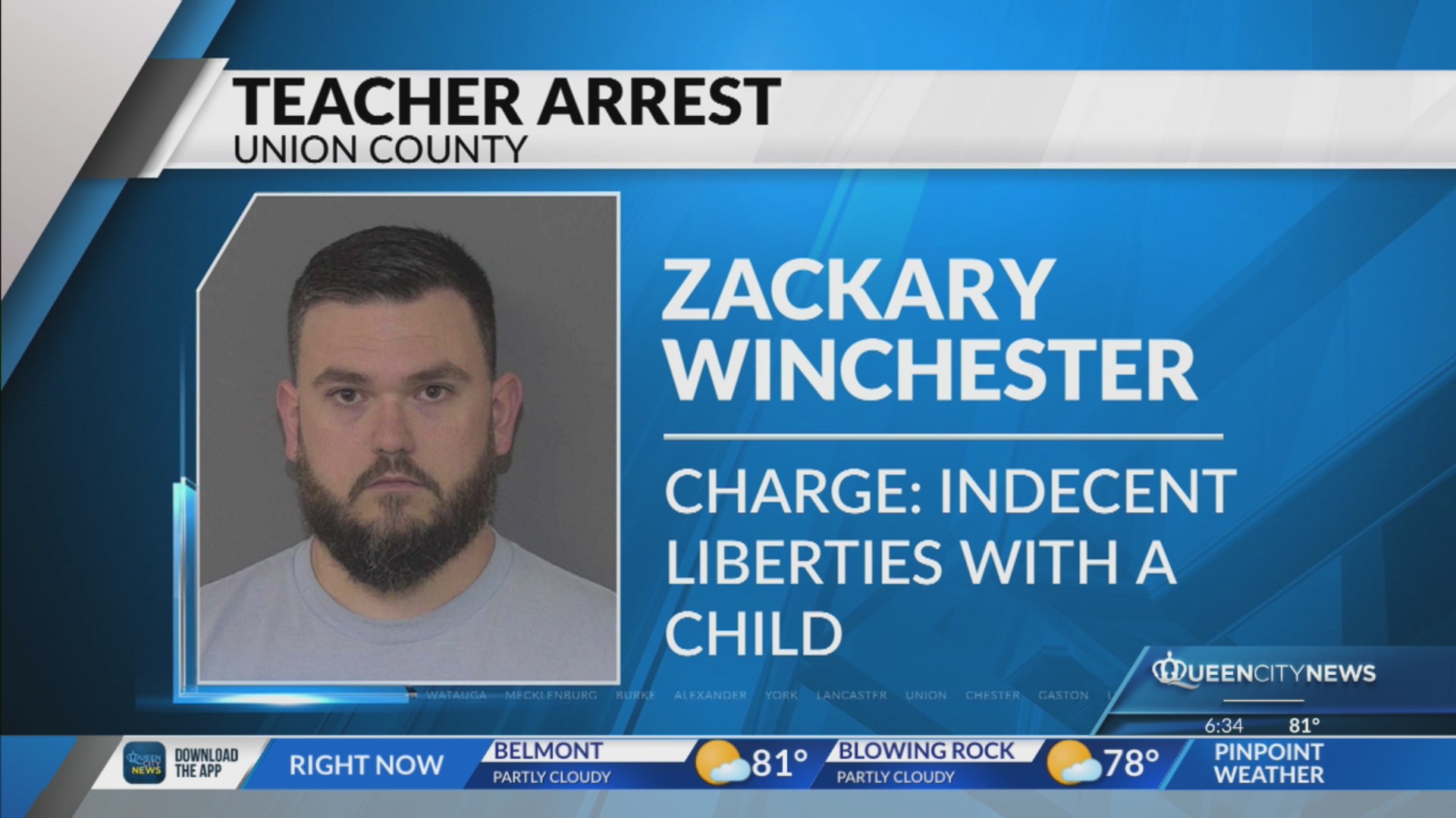 Union County teacher charged with indecent liberties with a child ...